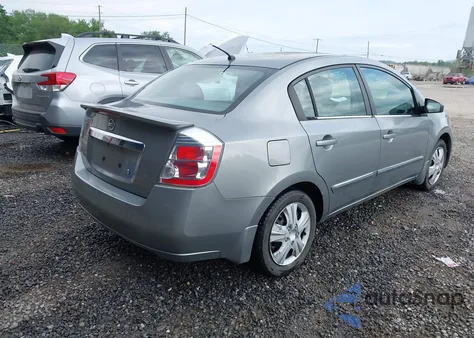 2012 Nissan Sentra 2.0 S из США, поврежденный, VIN 3N1AB6AP8CL780112